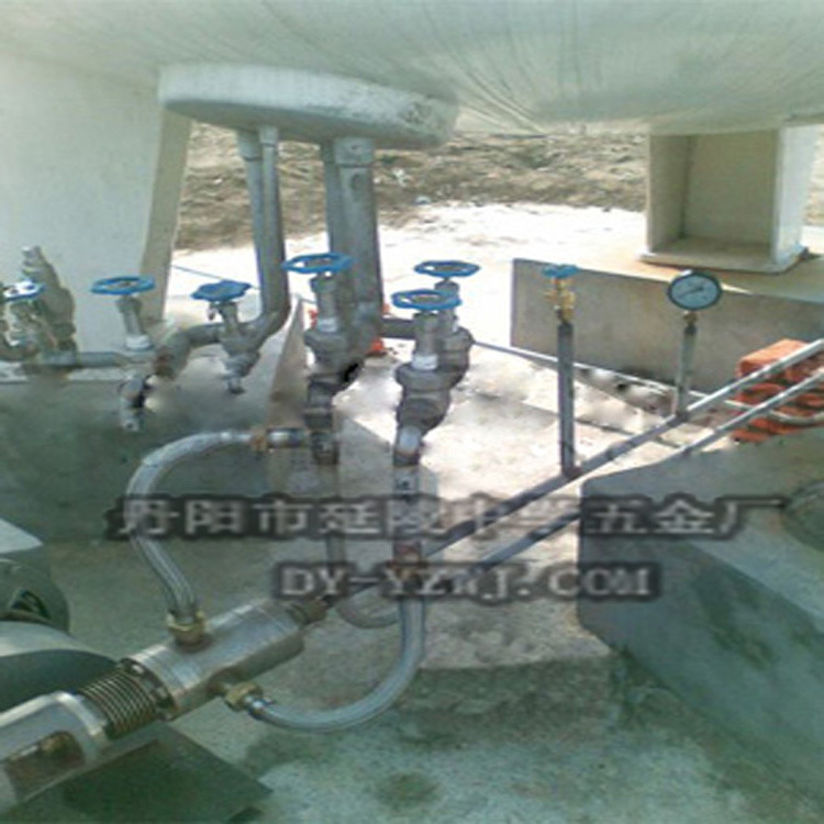 DN32*4米金属软管LNG加气机加气金属软管加气机回气不锈钢波纹管