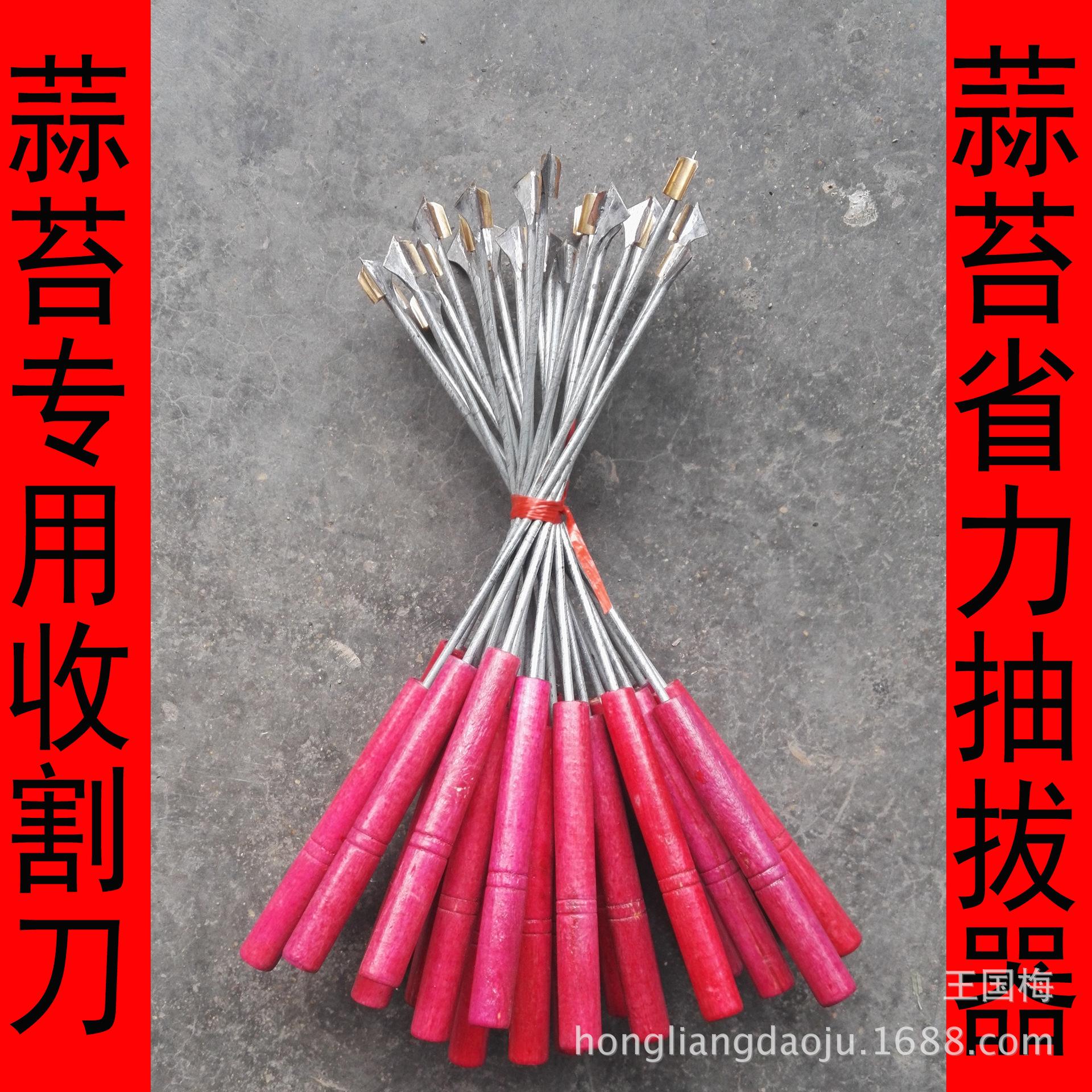 蒜苔收割刀抽蒜薹利器蒜苔器的工具刮划剥拔打蒜苔利器蒜薹收割刀