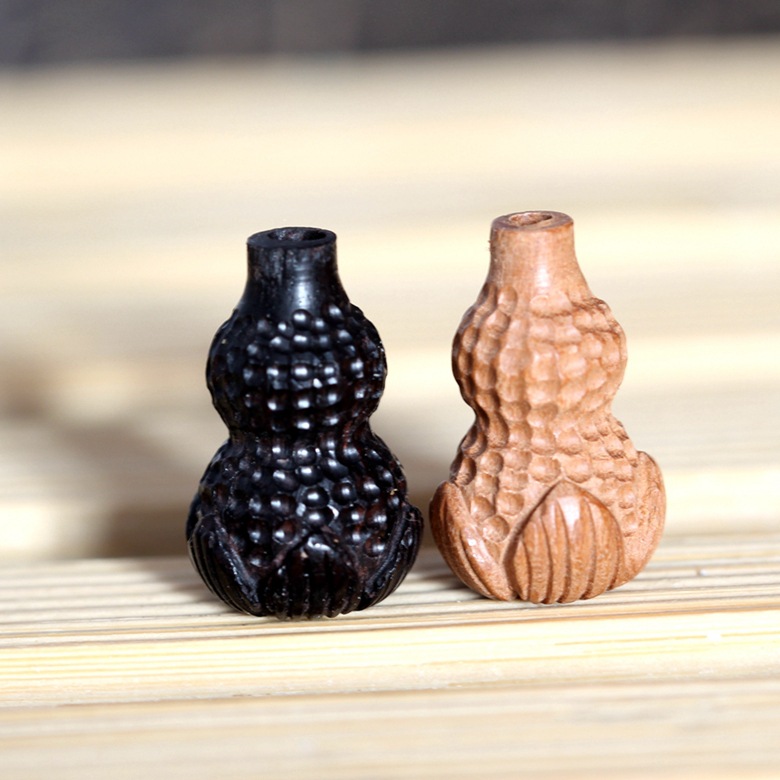 乌木葫芦 桃木葫芦 工艺品 配饰配件 DIY手工饰品 厂家批发