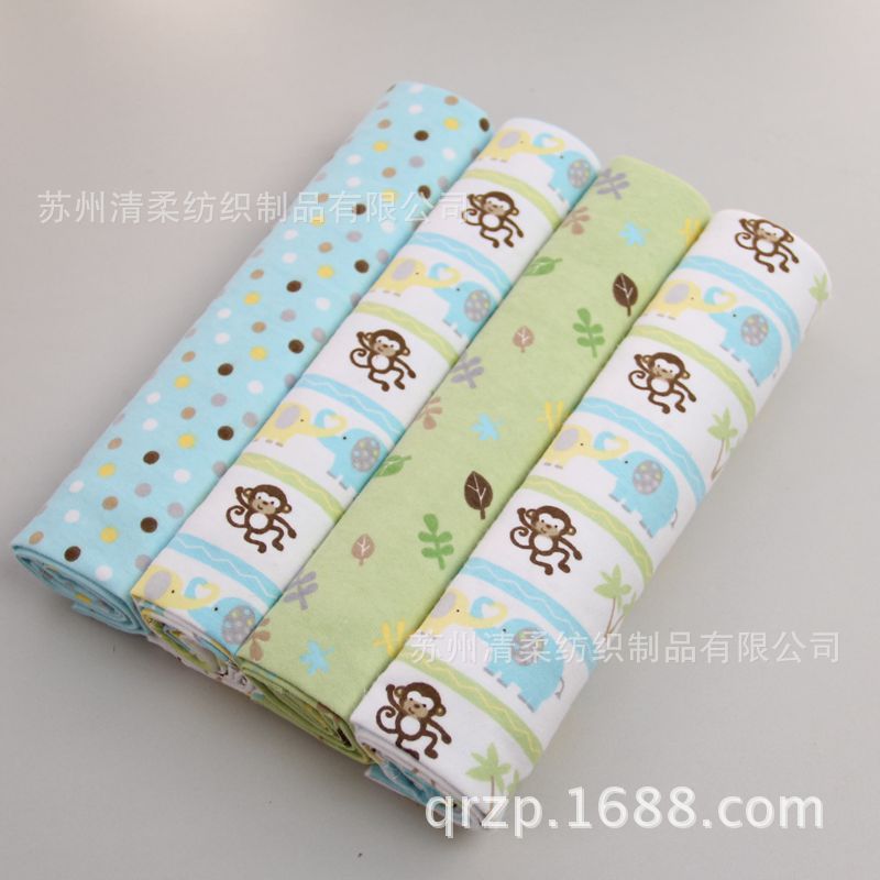 Flannel blanket 102 * 76pvc cotton wrap towel baby delivery room gray cloth summer thin blanket sheets