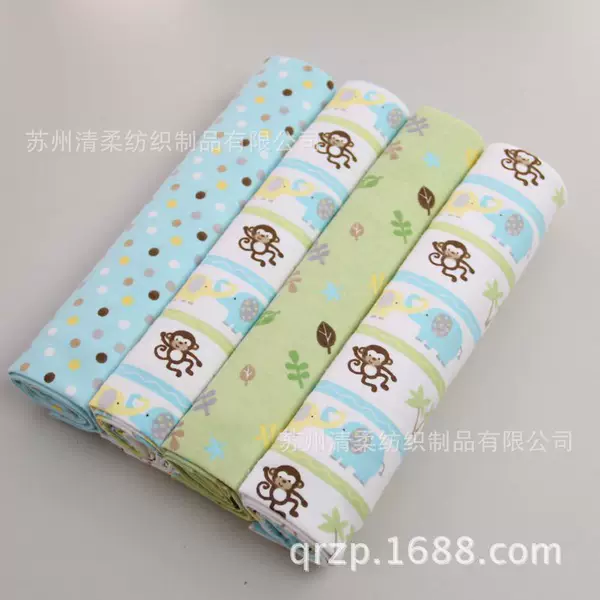 Flannel blanket 102 * 76pvc cotton wrap towel baby delivery room gray cloth summer thin blanket sheets