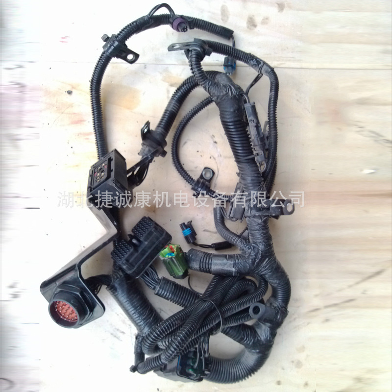 康明斯电控模块线束QSB5.9发动机3970378适配挖机压路机挖掘机