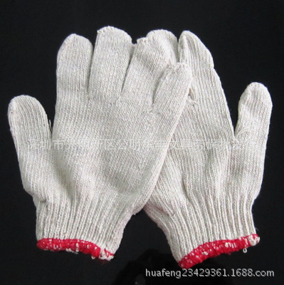 批发劳保手套800g棉纱手套耐磨加厚防护手套工作线手套