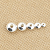 Accessory, abacus for teaching maths, rosary with round beads, silver 925 sample, handmade, 7mm, wholesale