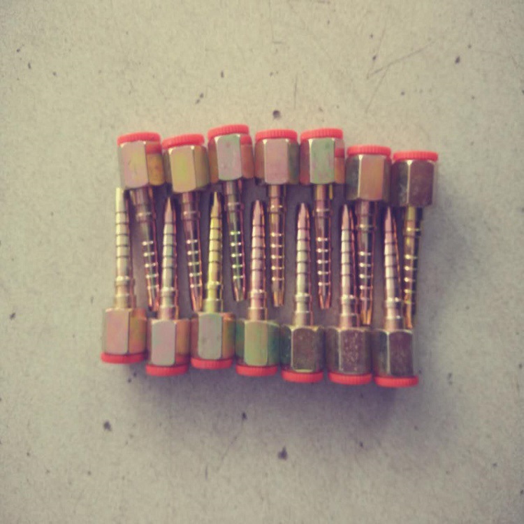 生产销售 矿用液压金属缠绕胶管接头  英制液压接头