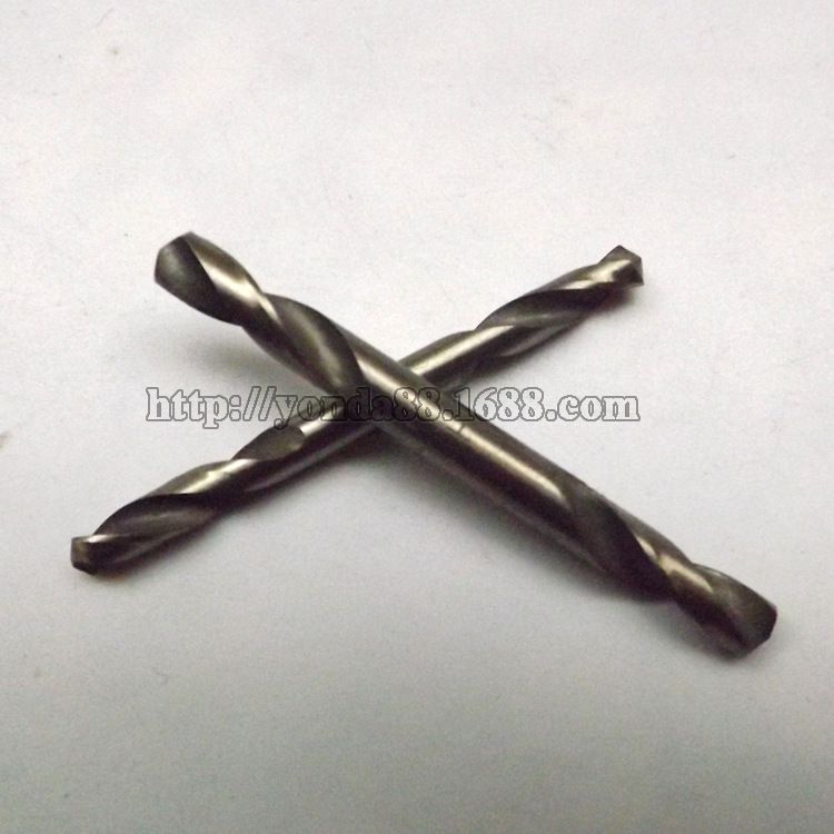 两头钻头不锈钢双头麻花钻  双刃钻头金属钢板铝合金钻花 钻咀