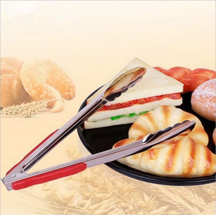 Клипса для пищи, зажим для мяса на гриле, хлеб, жарение на гриле, нержавеющая сталь, многофункциональная клипса для еды, инструмент для гриля, оптовая продажа