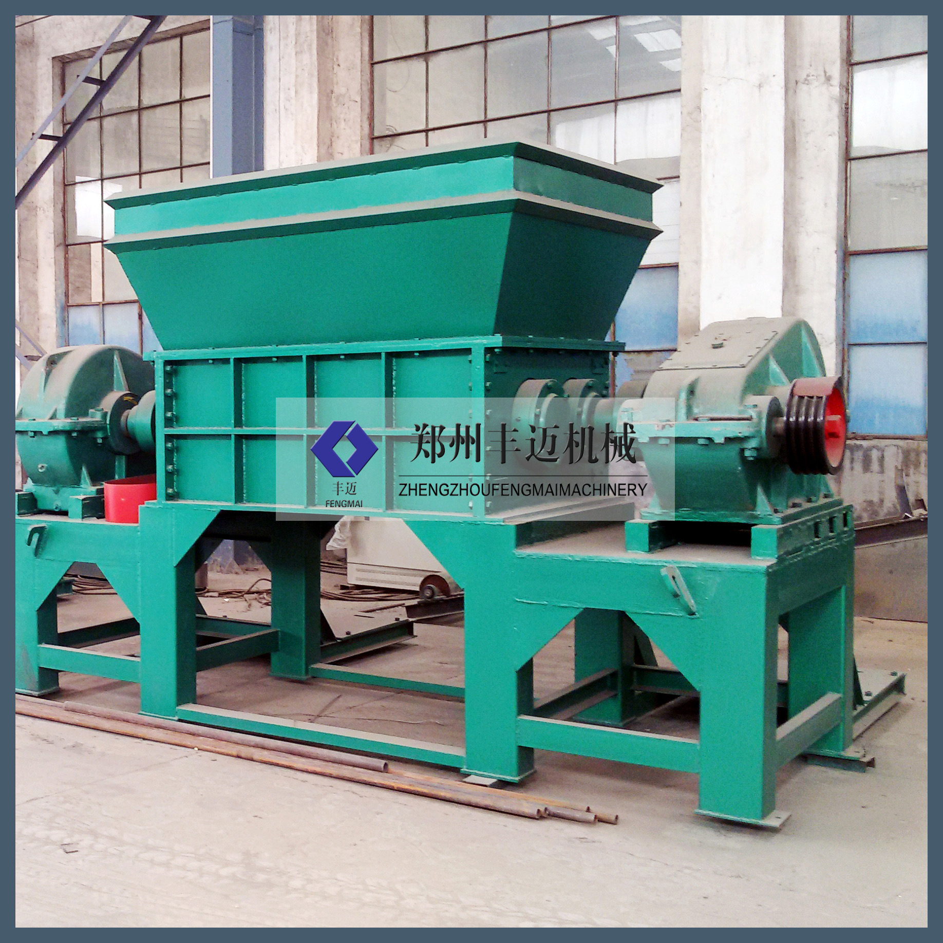 薄铁片铝片撕碎机 废旧轮胎撕碎机 移动方便多功能塑料金属撕碎机