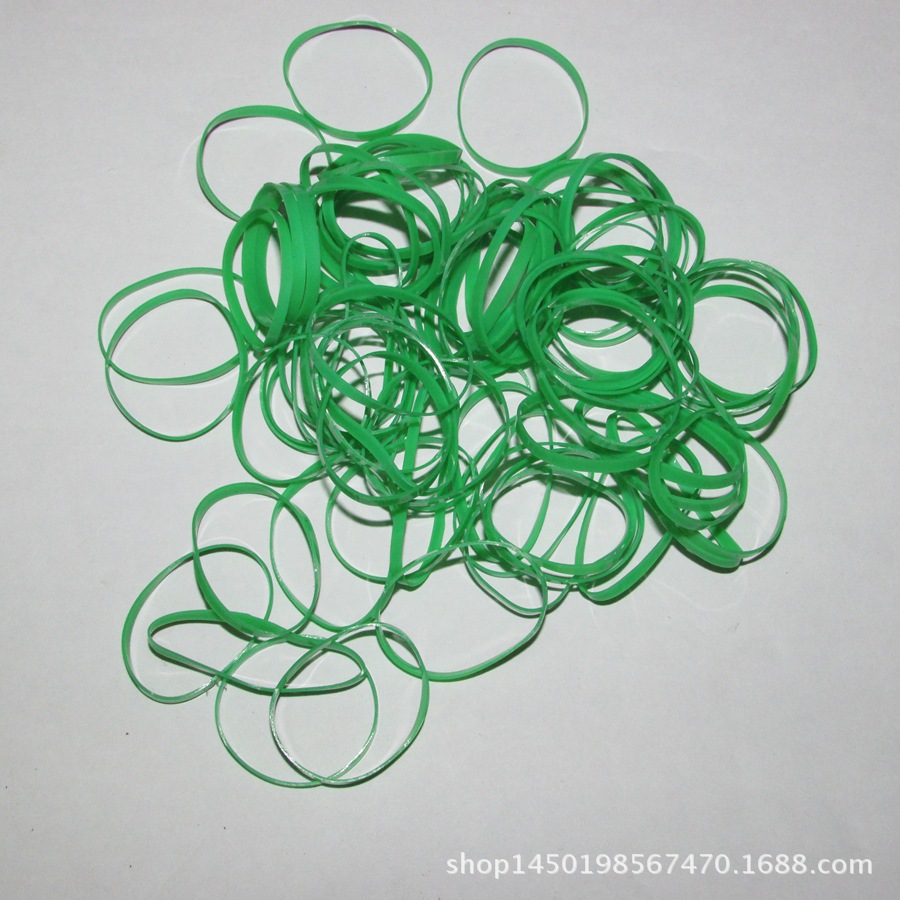 厂家供应彩色高弹性胶圈 TPU彩色橡皮筋 彩色儿童橡胶圈橡皮筋
