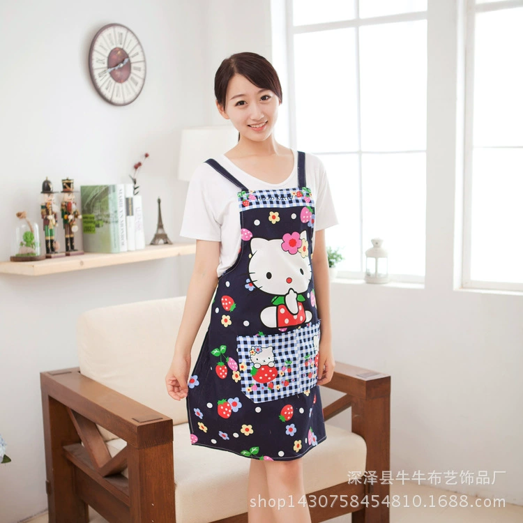 Apron, Korean suspenders sleevless, increased thickness, wholesale