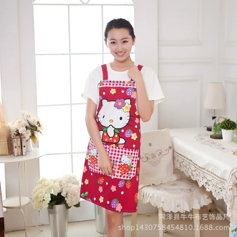 Apron, Korean suspenders sleevless, increased thickness, wholesale