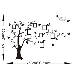 Wholesale Wall Sticker AliExpress Background Wall Photo Wall Photos Tree Photo Frame Tree Memory Tree Wall Sticker Wholesale 200*250