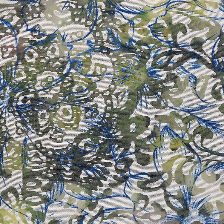 厂家直销 NR烂花印花布 YH0386 时装衬衫连衣裙服装面料