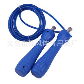 批发中考专业训练负重跳绳加重钢丝耐磨成人健身轴承竞技花样跳绳