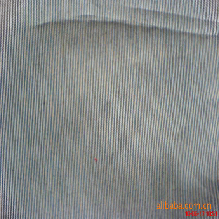 裤装运动服条纹色织弹力针织面料 全棉弹力布 提花针织面料批发