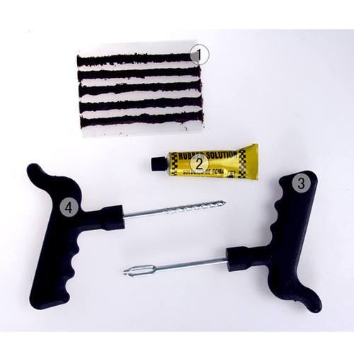 Car tire repair tools 8-piece set large car tire repair tools Car vacuum tire repair tools