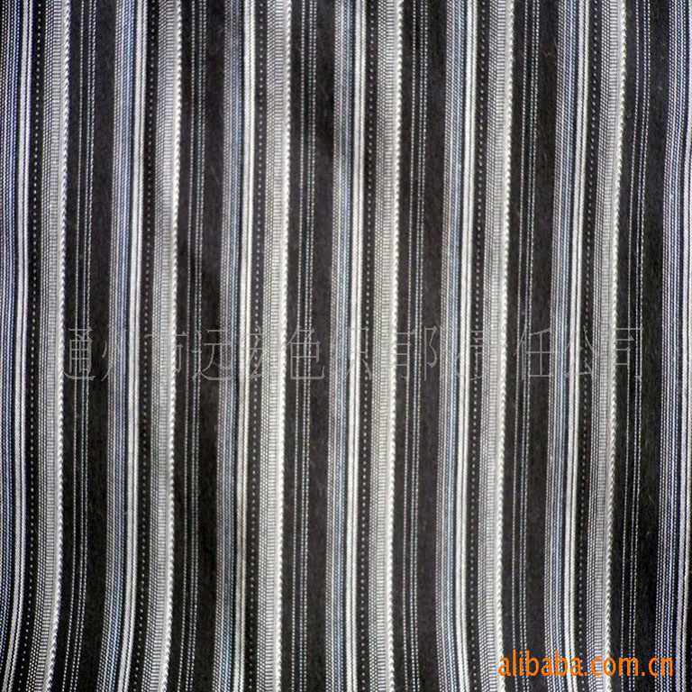 长期供应40支全棉格子布 黑色条纹氨纶弹力平纹布