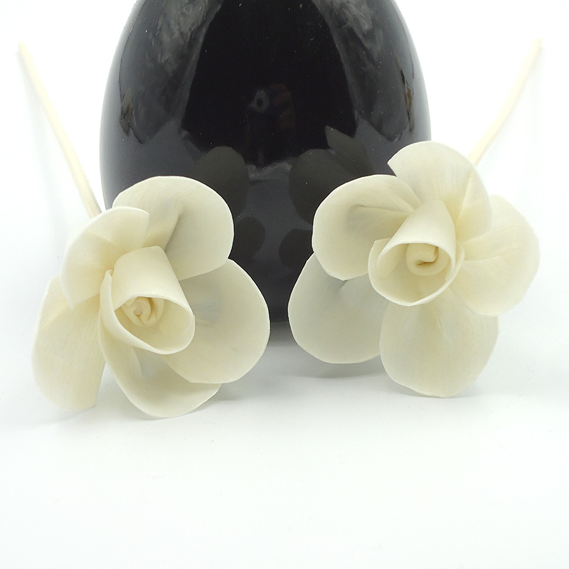手工鲜花 4CM开玫花艺制品 手工制作工艺装饰花