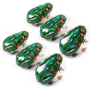 Post-80s Nostalgia Toys Childhood Classic Nostalgia Iron Frog Educational Toys Rolling Iron Ring Retro Toys Bubble Glue