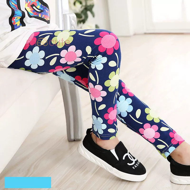 Autumn leggings trousers, Korean style, teenagers, printed patterns, multiple heights