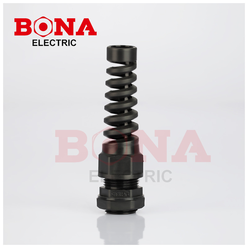 PG9 防折弯耐扭式电缆接头 尼龙防水 葛兰头 厂家直销 快速接头