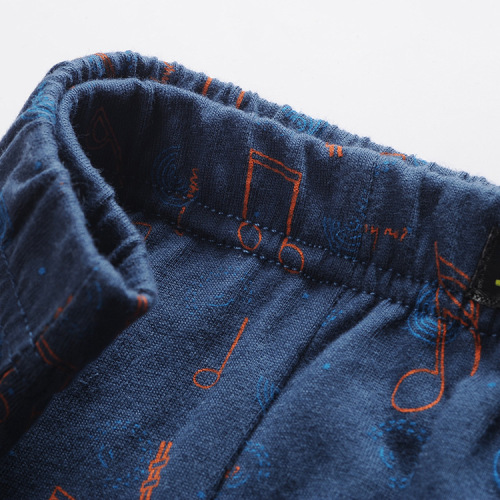 Men's flat-bottom briefs cotton Men's printed breathable comfortable four-pocket briefs Men's cotton briefs wholesale