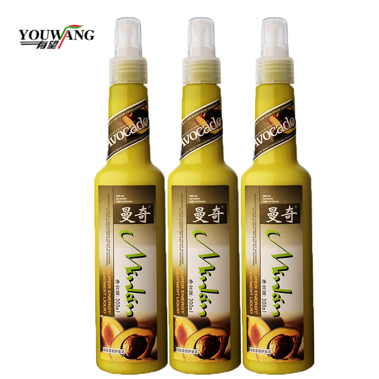 Biqian Manqi Avocado Soft Hair Care Cream Wash-Free Hair Nutrient Solution Wig Repair Solution to Improve Frizz Dry