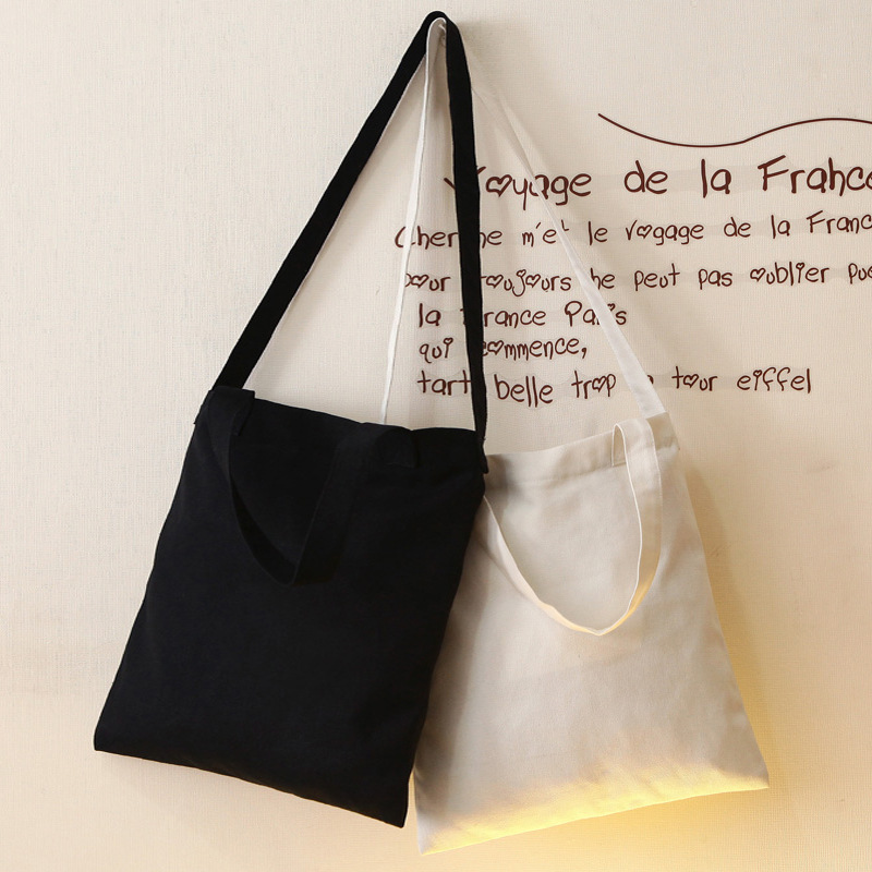 En stock bolsa de lona personalizada publicidad bolsa de lona bolso en blanco plegable bolsa de compras imprimible personalizado