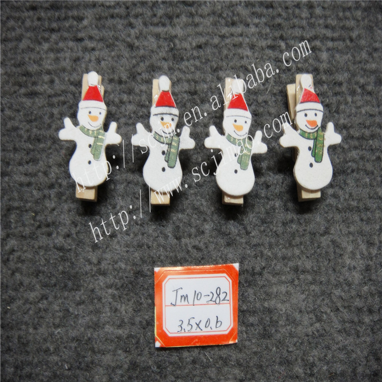 El clip de madera del clip del abedul directo de la fábrica ofreció mini clip de la marca del clip de madera