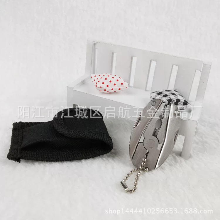 Multifunctional mini multi-purpose folding pliers MINI multi-purpose folding pliers egg pliers sage tortoise back pliers gift