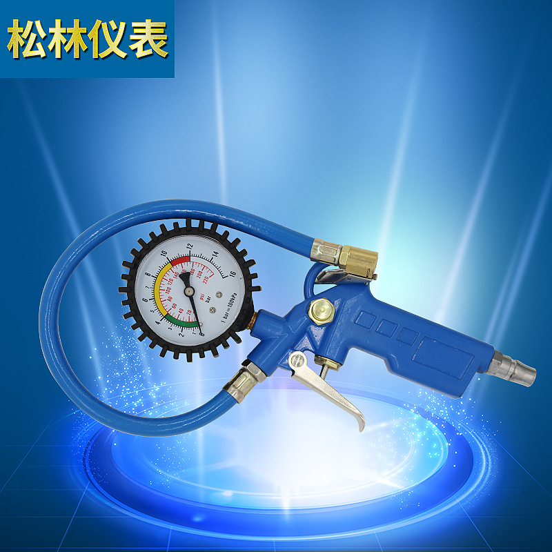 多功能胎压计胎压枪 机械式胎压枪 高精度汽车维修工具胎压表批发