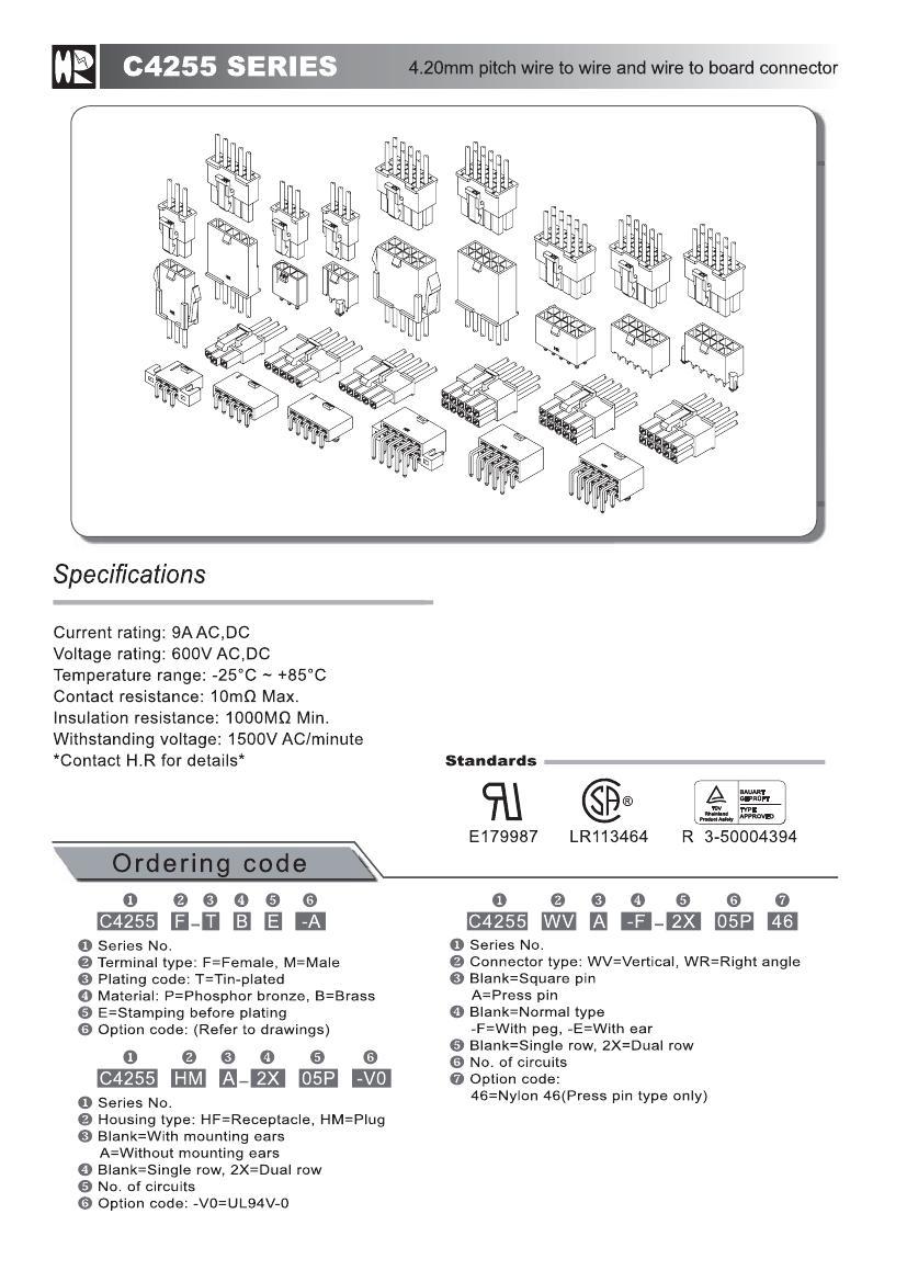 ̨ӴHR Ī 5569 C4255WR-F-2X08P Wafer 