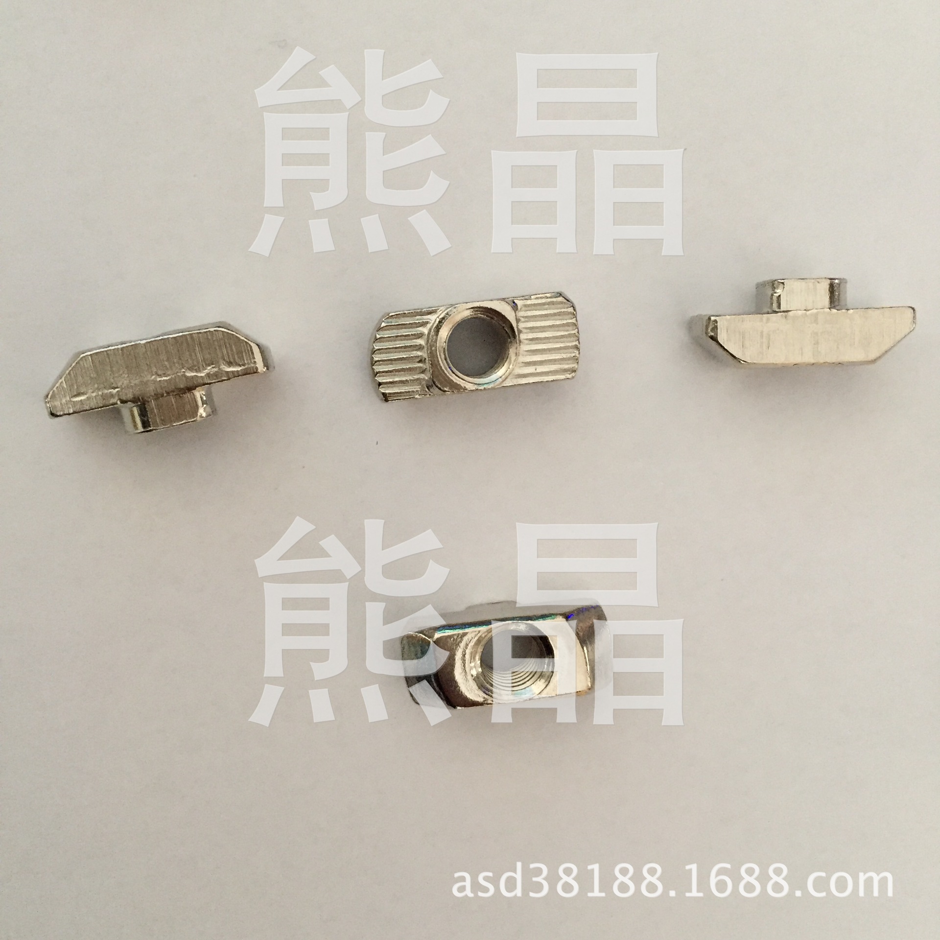 供应t型螺母 锤头型螺母 型材不锈钢螺母 后置螺母 船型螺母