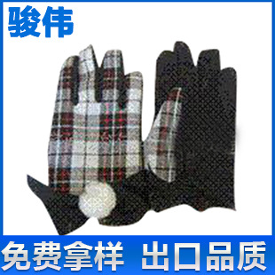 厂家批发 服饰印花手套 防滑pu手套 保暖PU手套 布制PU手套