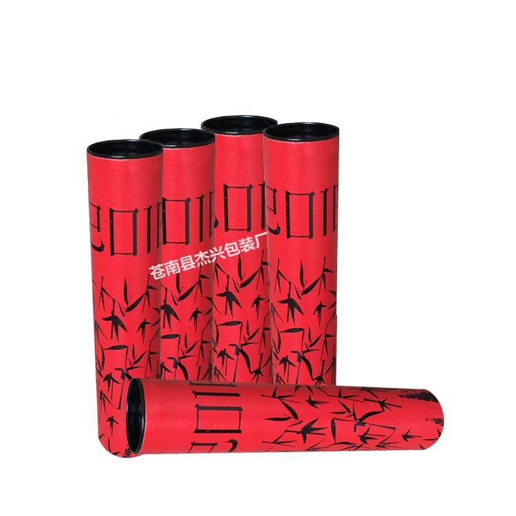 厂家直销牛皮纸圆筒 红酒纸罐 证书纸筒 对联纸罐纸管来图生产