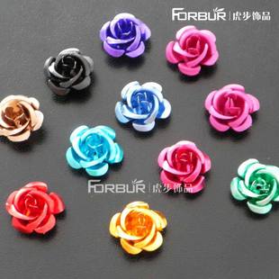 diy��ɫС��6/8/12/15mm �X��16���ɫ�b�ɫ�X��õ�廨��