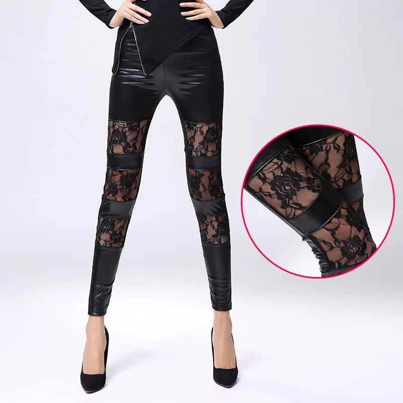 Брюки, кружевные л leggings, европейский стиль, Amazon, большой размер