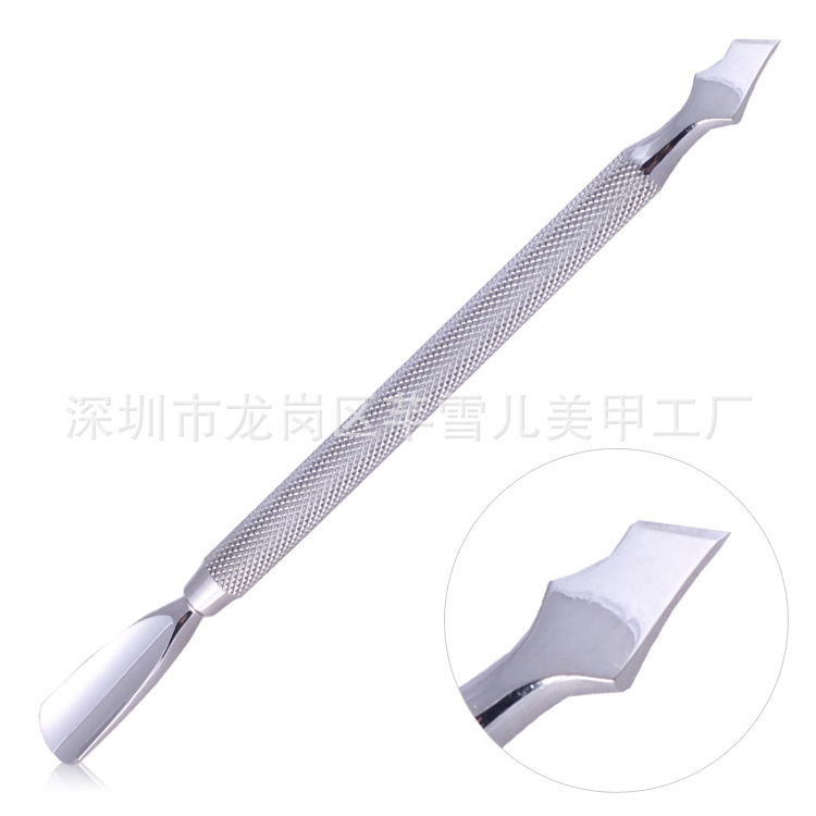 double-sided exfoliating manicure tools set stainless steel for…
