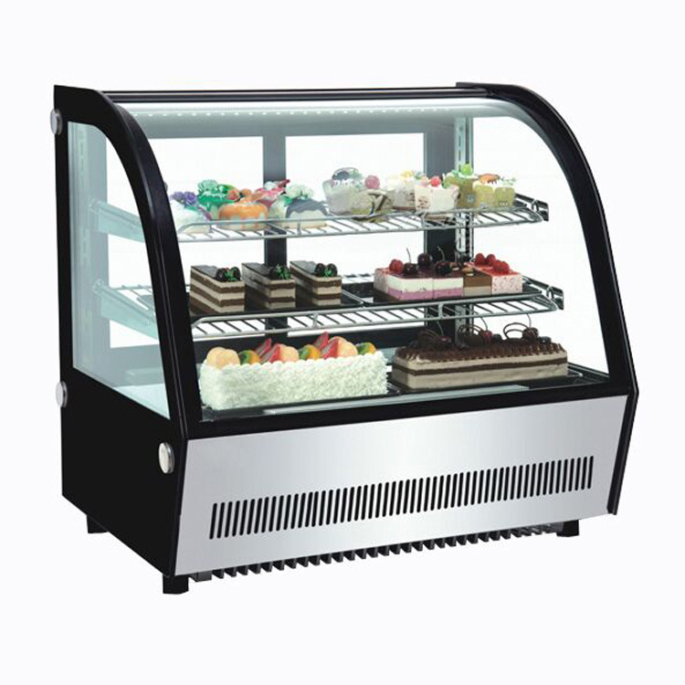 0.9米台式圆弧形冷藏蛋糕柜 商用甜品店咖啡 展示柜