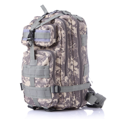 Outdoor cycling sport camouflage backpack military enthusiast hiking and climbing bag double shoulder 3P tactical backpack for hiking