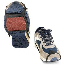 Selpa户外双面粗砂防滑鞋套都市防滑雪地冰雪路套脚防滑简易冰爪