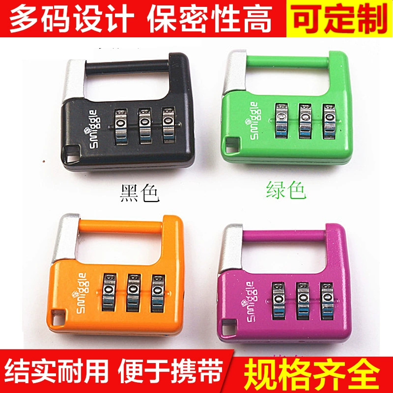 Suitcase, metal drawer lock for home use, Birthday gift