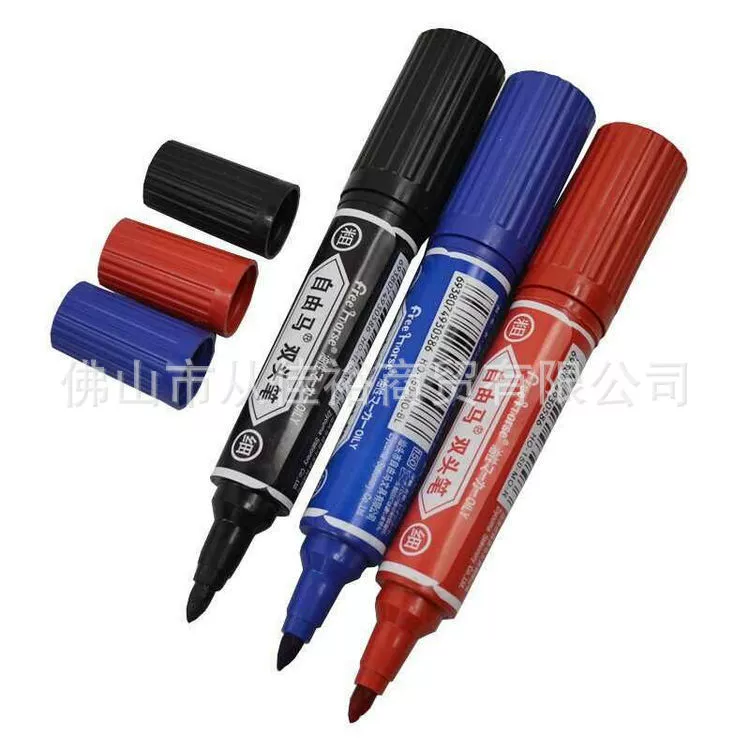 Marker pen 150 большой двойной головкой ручка коробкой головкой перо с крупной головкой масляное перо экономичный, долговечный, экологически чистый, бесплатная доставка