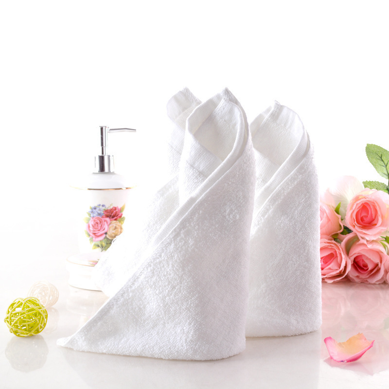 Towel Manufacturer Direct Sales Pure Cotton Supports Custom Sizes and Logos, White Hotel and Supermarket Souvenirs, Class a Pure Cotton Towel Manufacturer Direct Sales Pure Cotton Supports Custom Sizes and Logos, White Hotel and Supermarket Souvenirs, Class a Pure Cotton