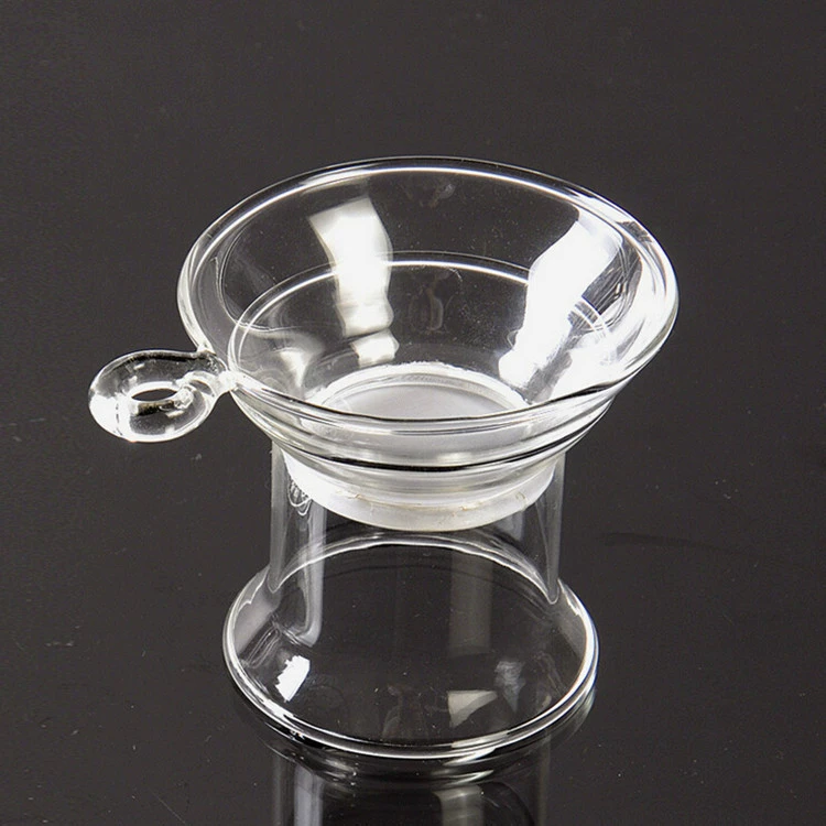 Glass artificial cigarette holder handmade