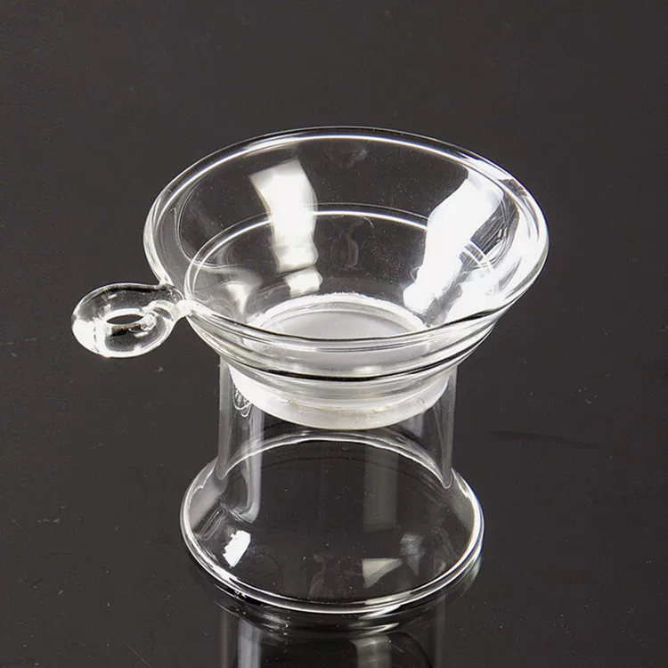 Glass artificial cigarette holder handmade