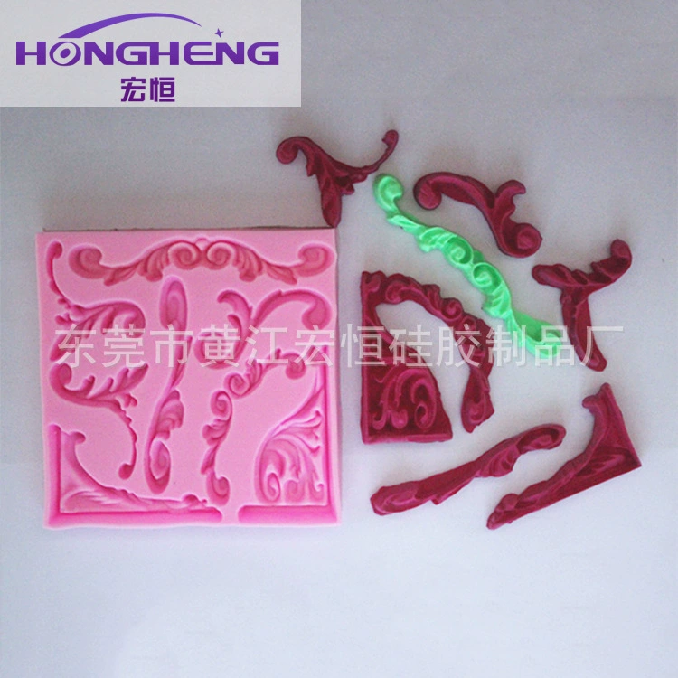 Заводская распродажа в европейском стиле relief pattern fondant сахарная мастика декоративные цветы из смолы каплевидной формы мягкая силиконовая форма