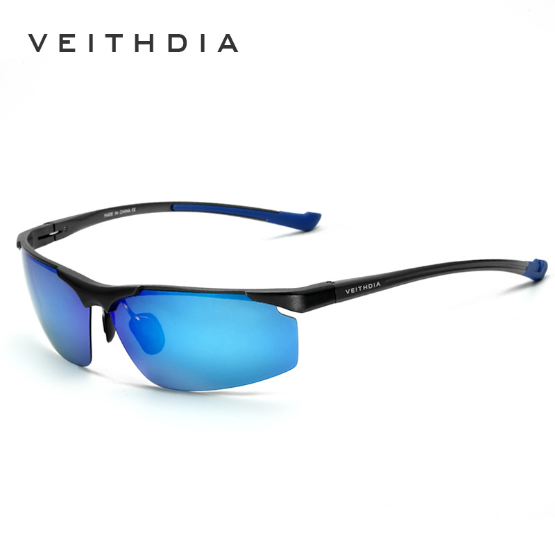 Los hombres de aluminio magnesio gafas de sol polarizadas gafas de sol gafas deportivas de conducción gafas de conductor 6587