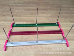 Wholesale supply of aluminum alloy balloon measuring tool, dual ball detachable assembly balloon measuring scale