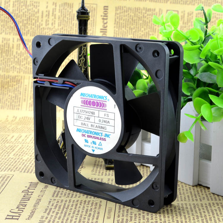 原装正品 韩国 变频器风扇12CM 12025 24V 0.24A E1225H24B